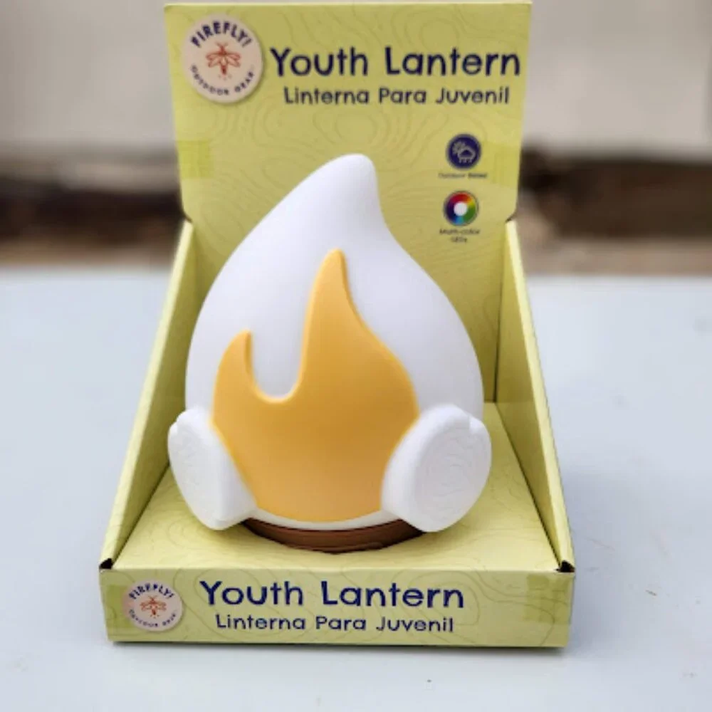 NEW Firefly Fire Lantern Flame Kids Outdoor Night Light Camping LED Multi Color